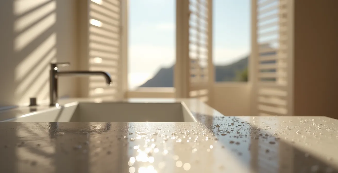 Mapa visual del impacto del agua dura en la piel en la costa mediterránea española