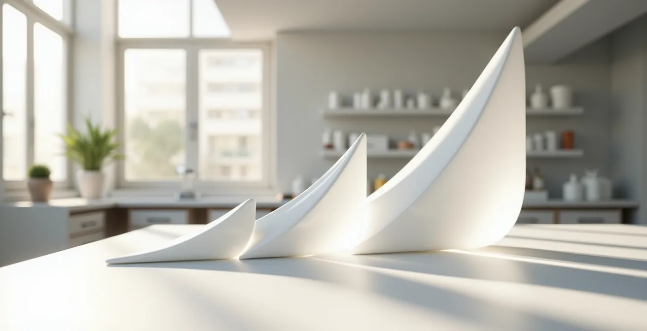 Gráfico visual mostrando el retorno de inversión de certificación para PYME cosmética