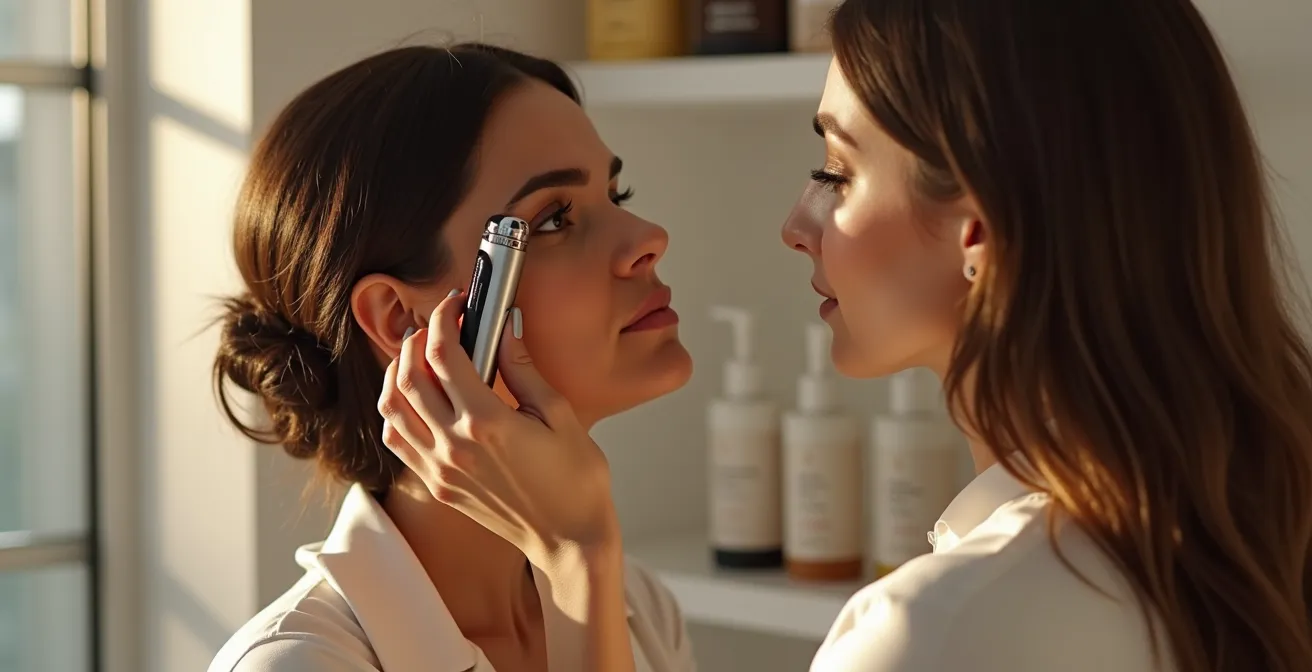 Consultoría de belleza personalizada en tienda con tecnología de diagnóstico